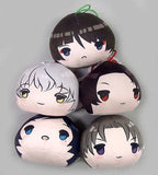 Tsurumaru Kuninaga Touken Ranbu -online- Mochi-Puchi Maruko Mascot All 5 Types Set Furyu Key Ring [USED]