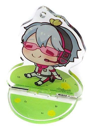 Michio Hazama THE iDOLM@STER SideM Ichiban Kuji Memorial Acrylic Stand with Key Chain Mojishi Lease Poya Prize C Key Ring [USED]