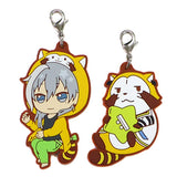 Yuki IDOLiSH7 Ichiban Kuji Rascalish Seven Issho ni Oyasumi Time Rubber Mascot Kiradol Prize A Key Ring [USED]