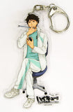 5.Oikawa Toru Acrylic Keychain Haikyu !! Anime Original Drawing Exhibition Final Set Key Ring [USED]