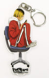 8.Kozume Kenma Acrylic Keychain Haikyu !! Anime Original Drawing Exhibition Final Set Key Ring [USED]