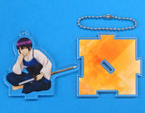 Takasugi Shinsuke Acrylic Keychain Stand Type Gintama Kakohen in J-WORLD TOKYO Shokasonjuku Roshigumi Hen Key Ring [USED]