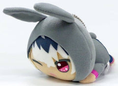 Momo IDOLiSH7 Amusement Ichiban Kuji Rabbit Hoodie Kiradol Mascotto Plush Toy Re:Vale Prize B Key Ring [USED]