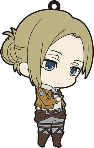 Annie Leonhart Attack on Titan Rubber Strap Collection Key Ring [USED]