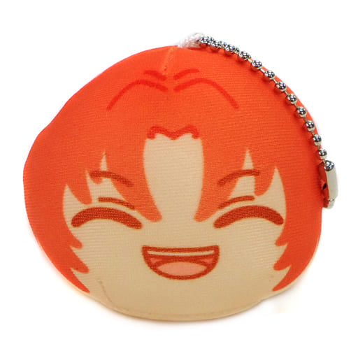 Leo Tsukinaga Nahaha Ver. Ensemble Stars! Omanjuu Niginigi Mascot 4 Bunkyodo & Animega Limited Box Purchase Privilege Key Ring [USED]