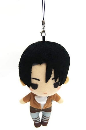 Levi Ackerman Attack on Titan Mascot Key Ring [USED]