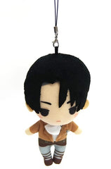 Levi Ackerman Attack on Titan Mascot Key Ring [USED]