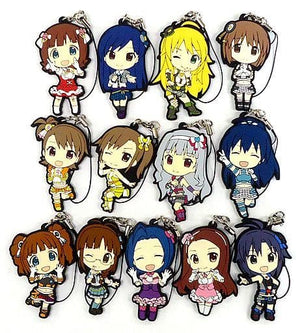 All 13 Types Set THE IDOLM @ STER PRODUCER MEETING 2017 765PRO ALLSTARS -Fun to the new vision !!- Official Trading Rubber Strap Key Ring [USED]