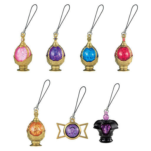 Puella Magi Madoka Magica The Movie Soul Gem Strap S All 7 Types Set Key Ring [USED]