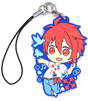 Riku Nanase IDOLiSH7 Ichiban Kuji Casual 12Styles. Kiradol Rubber Strap Prize I Key Ring [USED]