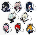 All 8 Types Set Touken Ranbu -ONLINE- Capsule Rubber Mascot Vol.7 Key Ring [USED]