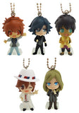 All 5 Types Set Deforme mini Uta no Prince-sama All Star After Secret Ver.A Key Ring [USED]