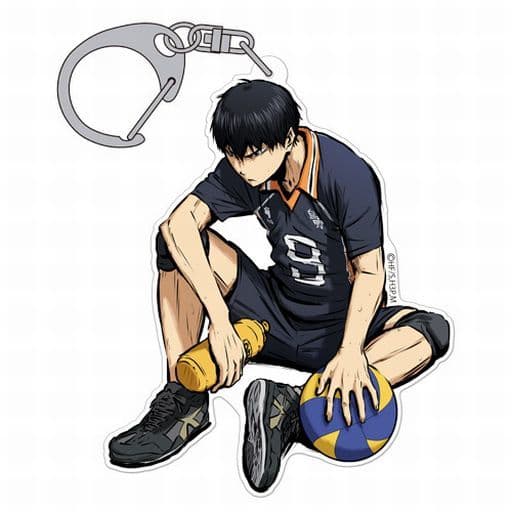 Tobio Kageyama Fighting Spirit for Victory Ver. Haikyu!! Season 3 Acrylic Key Chain Key Ring [USED]