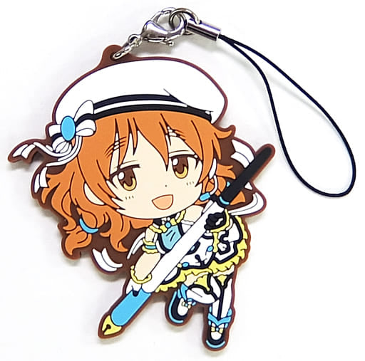 Hina Araki THE iDOLM@STER Cinderella Girls Ichiban Kuji Cinderella Girls Spring Rubber Charm Kyun Chara Illustrations Prize D Key Ring [USED]