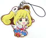 Kokoro Sato THE iDOLM@STER Cinderella Girls Ichiban Kuji Cinderella Girls Spring Rubber Charm Kyun Chara Illustrations Prize D Key Ring [USED]