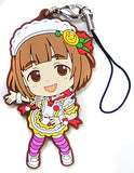 Yuzu Kitami THE iDOLM@STER Cinderella Girls Ichiban Kuji Cinderella Girls Spring Rubber Charm Kyun Chara Illustrations Prize D Key Ring [USED]