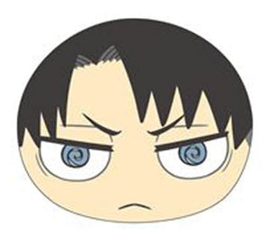 Levi Ackerman Attack on Titan Omanju Nigi Nigi Mascot Plus Key Ring [USED]