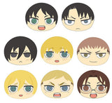 All 8 Types Set Attack on Titan Omaju Nigi Nigi Mascot Plus Key Ring [USED]