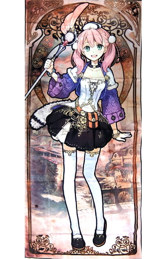 Escha Malier Atelier Escha & Logy: Alchemists of the Dusk Sky DX Tasogare Series Special Life-Size Towel Completely Made-to-Order Product Towel [USED]