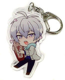 Osaka Sogo Idolish7 Collaboration Festa Cherry Blossom Viewing! Trading Acrylic Keychain Animega Limited Key Ring  [USED]