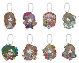 All 8 Types Set The Idolmaster Cinderella Girls Capsule Rubber Mascot Key Ring [USED]