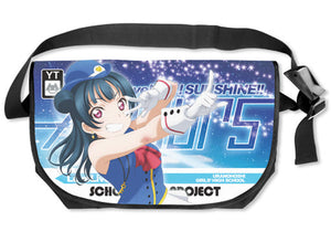 Tsuhima Yoshiko Reversible Messenger Bag Love Live! Sunshine !! Bag [USED]