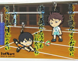 Settlement!! Kageyama VS Oikawa Rubber Mascot Set Ichiban Kuji Haikyu!! -Connect !! Trajectory to National Convention !!- L Award Key Ring [USED]