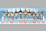 Shoyo Hinata, etc. Haikyu!! Ichiban Kuji Connect!! Trajectory to the Nation!! Special Rubber Mascot Set Last One Prize Key Ring [USED]