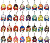 All 32 Types Set Kiradoru Rubber Strap Ichiban Kuji I-Chu L Award Key Ring [USED]