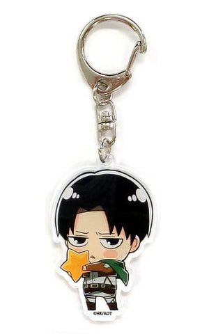 Levi Ackerman Attack on Titan in The Dome -Starry Sky of Soldiers- Secret Acrylic Keychain Key Ring [USED]