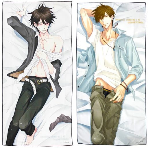 Takato Saijou Junta Azumaya DAKAICHI I'm being harassed by the sexiest man of the year Anikuji Big Towel Prize A All 2 Types Set Towel [USED]