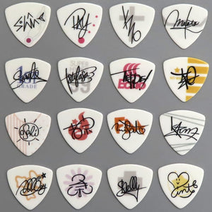 Autographed Picks 16 Types Set Ichiban Cafe Band Yarouze! -BAND YAROUNYA!- Double Chance Campaign Other-Goods [USED]