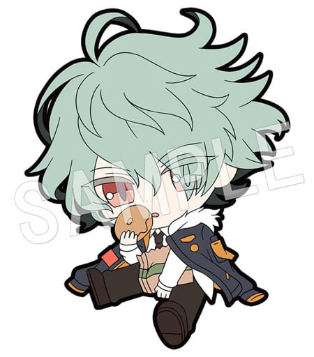 Takeru Sasazuka Color x Malice Petanko Rubber Strap Key Ring [USED]