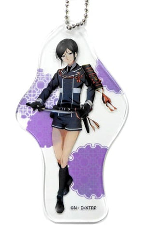 Yagen Toushirou BIG Vinyl Charm Katsugeki/Touken Ranbu FamilyMart Limited Eligible Product Purchase Benefits Charm [USED]