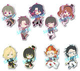 All 9 Types Set Toys Works Collection Niitengomu! THE iDOLM@STER SideM Vol.4 Key Ring [USED]