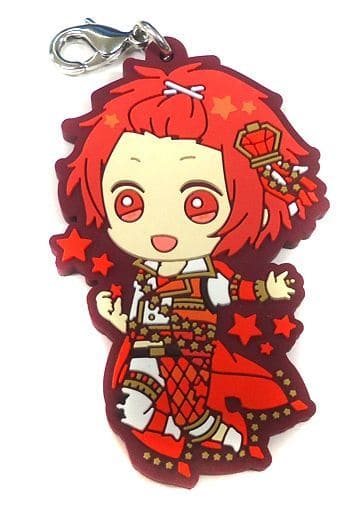 Riku Nanase IDOLiSH7 Ichiban Kuji Happy Sparkle Star! Rubber Mascot Prize P Key Ring [USED]
