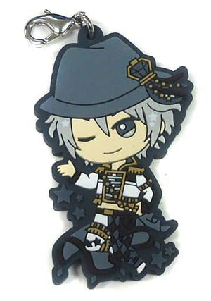 Gaku Yaotome IDOLiSH7 Ichiban Kuji Happy Sparkle Star! Rubber Mascot Prize P Key Ring [USED]