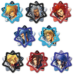 Sora, etc. Kingdom Hearts Twinkle Acrylic Charm All 8 Types Set Key Ring [USED]