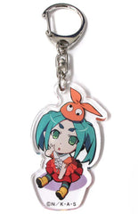 Yotsugi Ononoki Monogatari Series Trading Acrylic Straps Ishin Nishio Daijiten Limited Key Ring [USED]