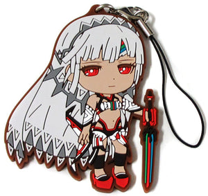 Saber/Altera Fate/Grand Order Ichiban Kuji Kyun Chara Order Singularity 2 Kyun Chara Illustrations Rubber Charm Prize G Key Ring [USED]