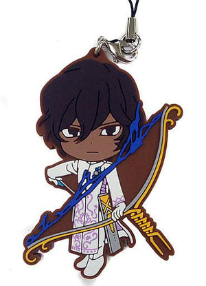 Archa/Arjuna Fate/Grand Order Ichiban Kuji Kyun Character Order Singularity 5 Kyun Chara Illustrations Rubber Charm Prize J Key Ring [USED]