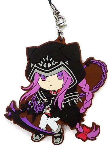Lancer/Medusa Fate/Grand Order Ichiban Kuji Kyun Character Order Singularity 7 Kyun Chara Illustrations Rubber Charm Prize L Key Ring [USED]