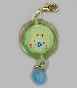 Togepi Pokemon Charm Collection Candy Pattern Pokemon Center Limited Key Ring  [USED]