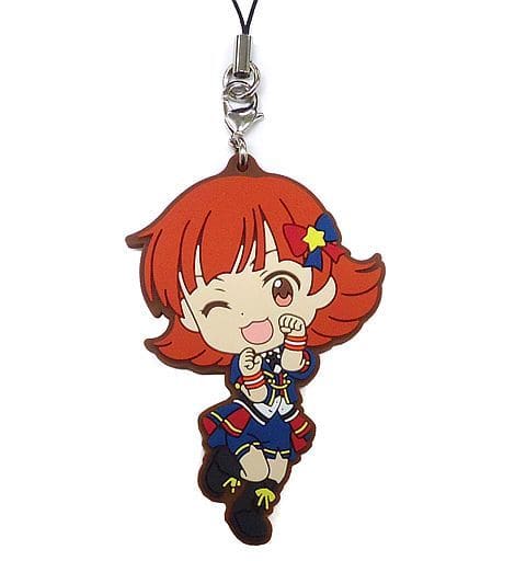 Nonohara Akane THE iDOLM@STER Million Live! Ichiban Kuji TH@NK You for Smile!! Rubber Charm Kyun Chara Illustrations Prize D Key Ring [USED]