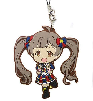 Serika Hakozaki THE iDOLM@STER Million Live! Ichiban Kuji TH@NK You for Smile!! Rubber Charm Kyun Chara Illustrations Prize D Key Ring [USED]