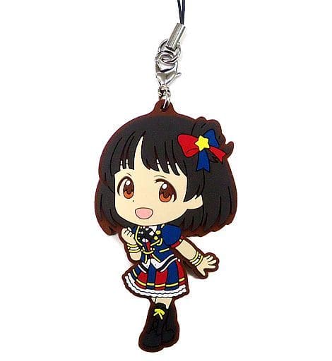 Nakatani Iku THE iDOLM@STER Million Live! Ichiban Kuji TH@NK You for Smile!! Rubber Charm Kyun Chara Illustrations Prize D Key Ring [USED]