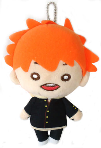 Shoyo Hinata Haikyu!! Nitotan Plush Toy with Ball Chain Jump Festa 2016 Limited Key Ring [USED]