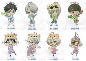Yuri Katsuki, etc. Yuri!!! On ICE Acrylic Stand Key Chain animate Bangkok Limited All 8 Types Set Acrylic Stand [USED]