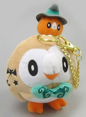 Rowlet Mascot Pokemon Halloween Time Pokemon Pokemon Center Limited Key Ring  [USED]