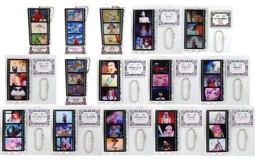 Revolutionary Girl Utena X Animatecafe Trading Stand Keychain Vol.2 All 15 Types Set Key Ring [USED]